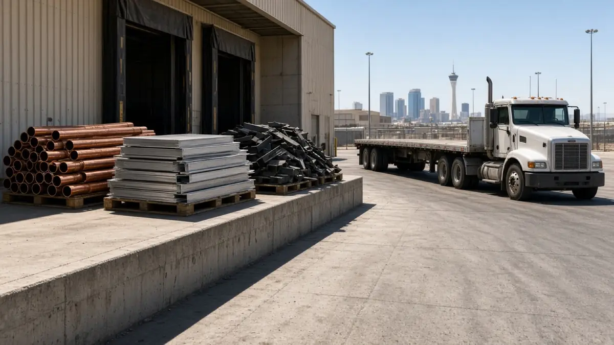 Commercial Scrap Metal Pickup in Las Vegas: How to Prepare Your Request