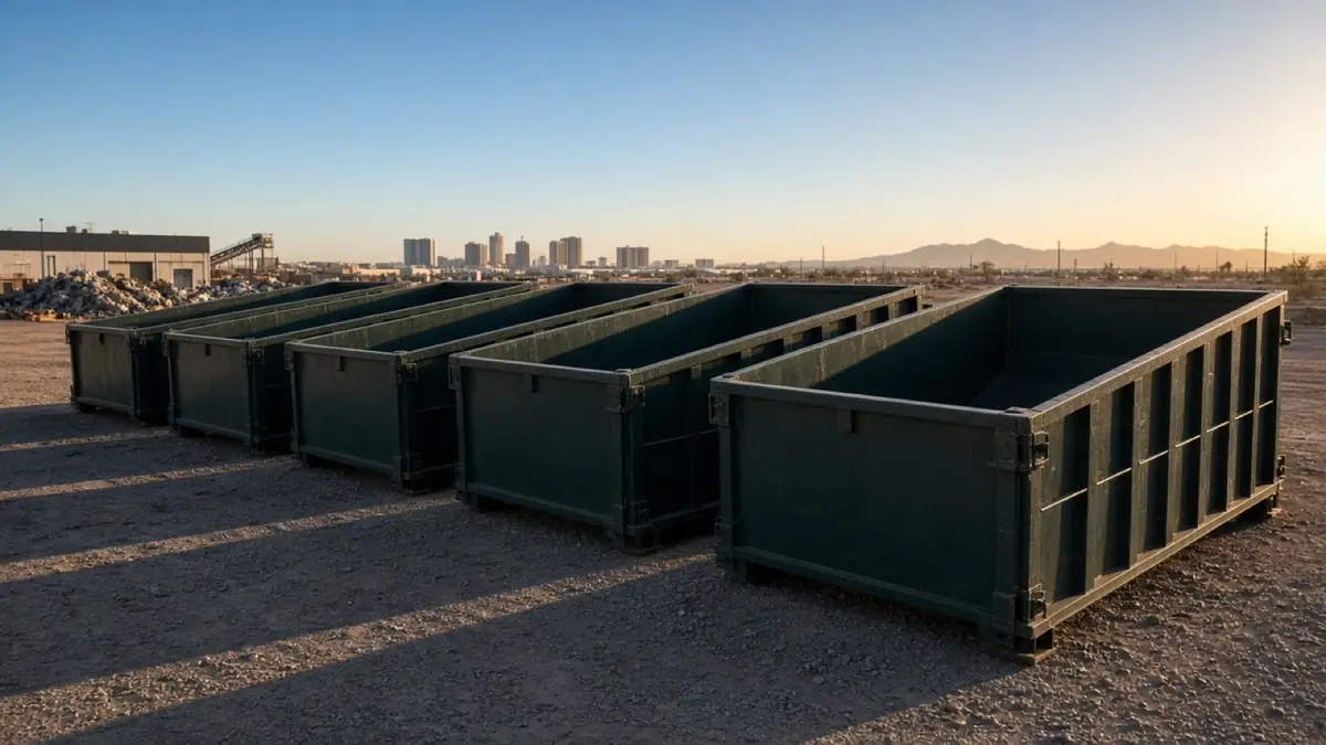 Container Rentals for Commercial Recycling in Las Vegas
