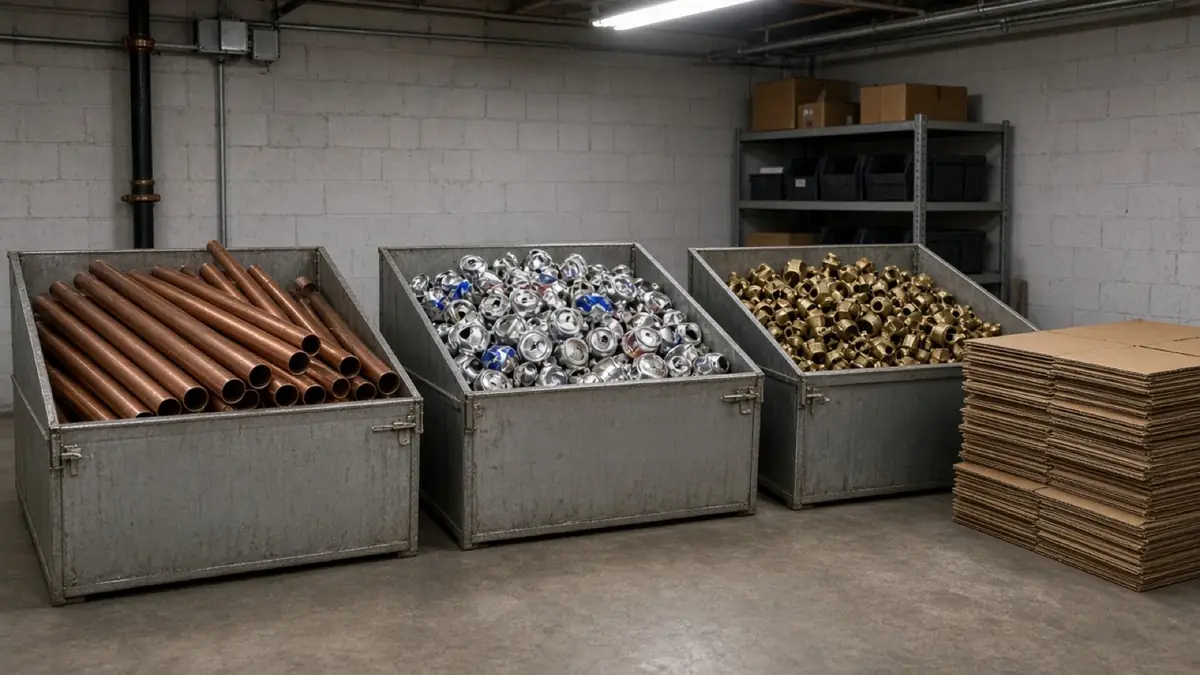 How Las Vegas Businesses Can Organize Scrap Metal and Other Recyclables