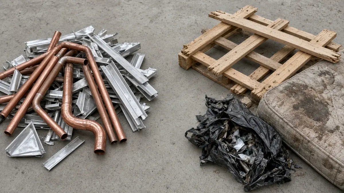 Scrap Metal or Trash? What to Check Before You Throw It Away