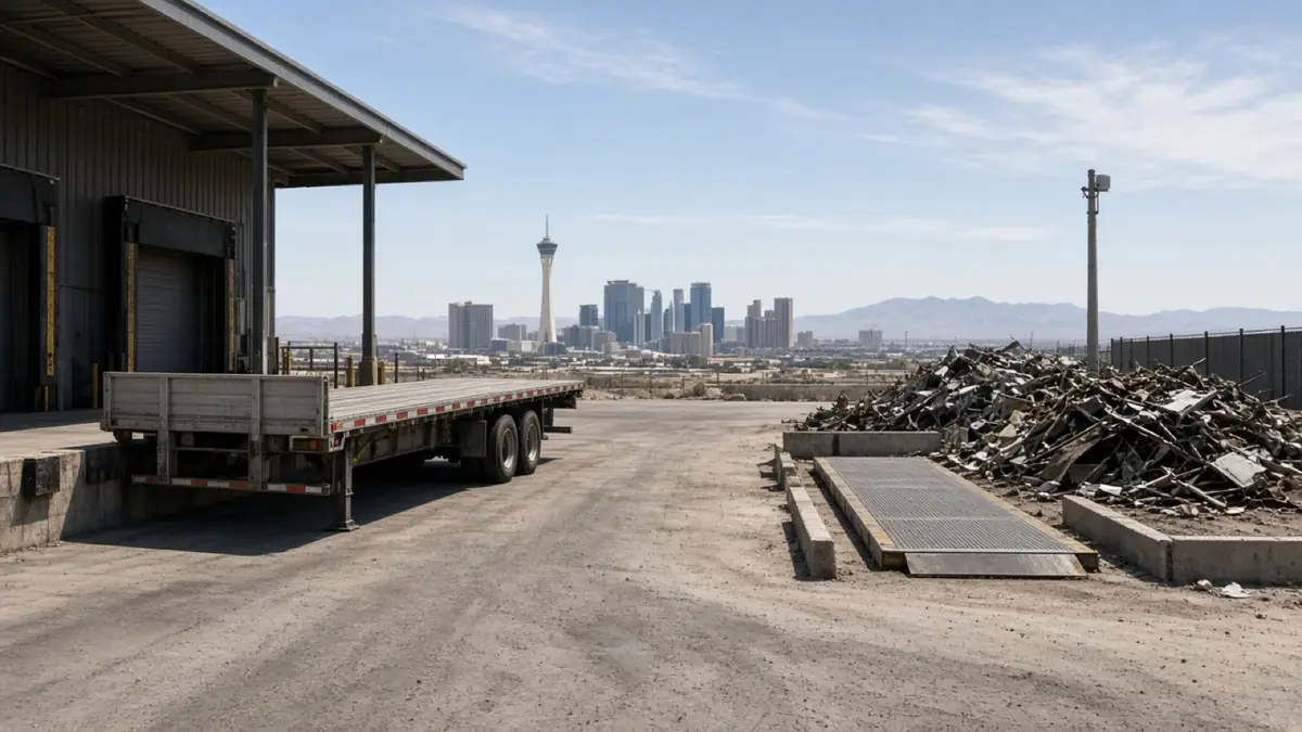 Scrap Metal Pickup or Drop-Off? Choosing a Recycling Option in Las Vegas